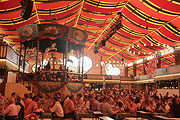 Baufortschritt: das Marstall Zelt am 28.07.2014 (©Foto: Martin Schmitz)